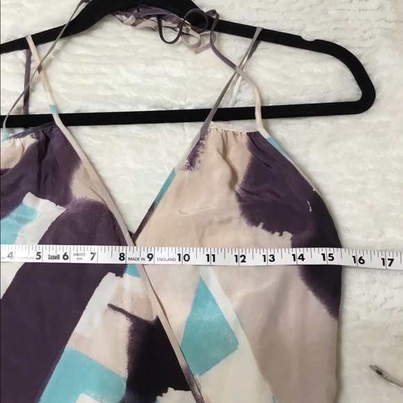 Armani Exchange Silk Abstract Romper size 0 - Picture 7 of 15
